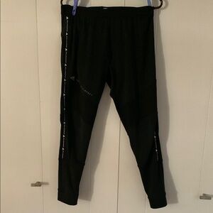 Stella McCartney Adidas black with mesh leggings